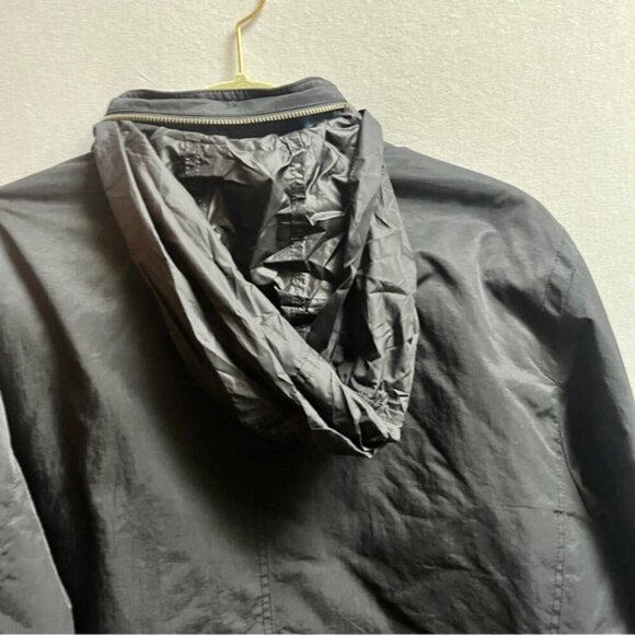 Tommy Bahama midi hooded trench fall jacket Sz M - Picture 4 of 15